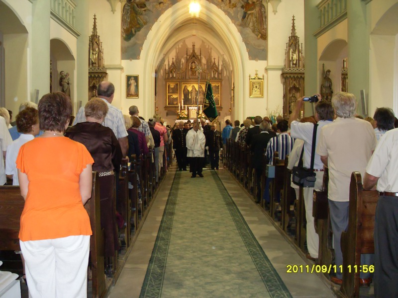 11. září 2011 v 10 hodin u příležitosti Mše svaté k narození Panny Marie a orlovské pouti byl požehnán Hornický prapor Klubu přátel hornického muzea v Ostravě.
